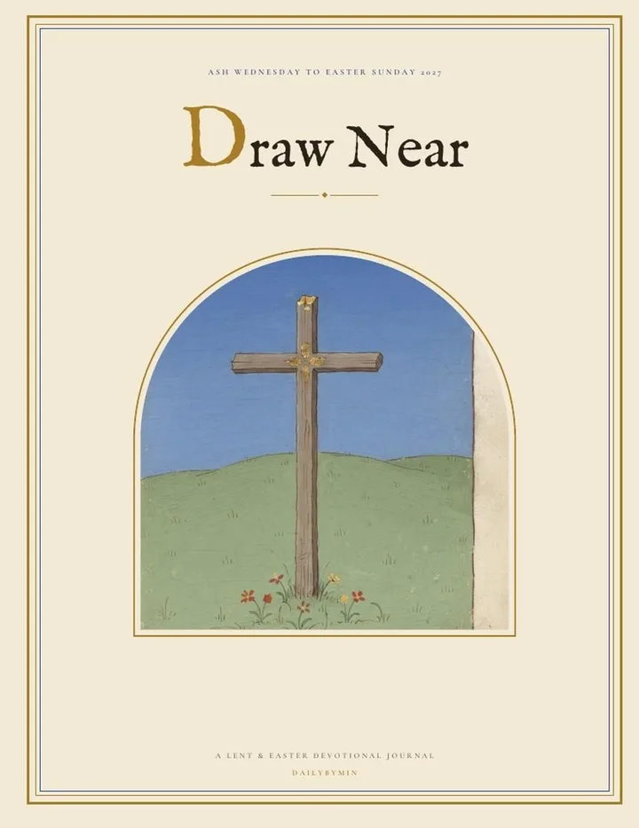 Cover of the Lent and Easter devotional journal, Draw Near