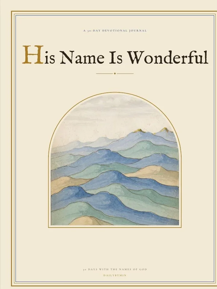Cover of the Hebrew Names of God Bible study